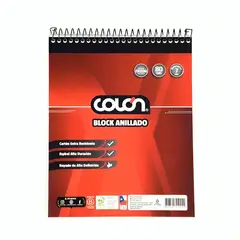 COLON - Pack 3 Block Escolar con Espiral 7mm Colón
