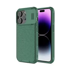 NILLKIN - Carcasa Camshield Pro Para iPhone 14 Pro Max - Verde
