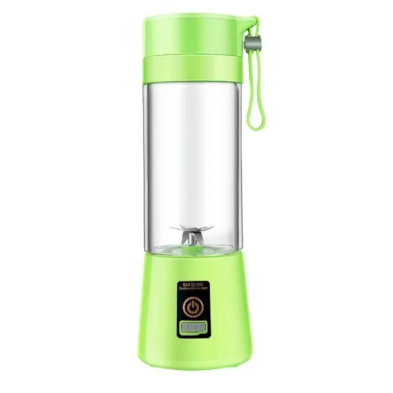 Licuadora Portátil Recargable USB 300 ml. Mini Exprimidor y Batidor para Casa, Oficina y Auto