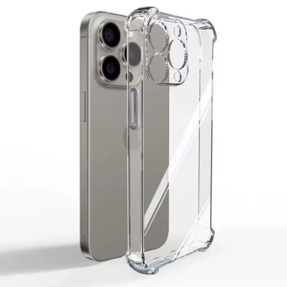 GENERICO - Carcasa Transparente Reforzada Para iPhone 14 Pro Max