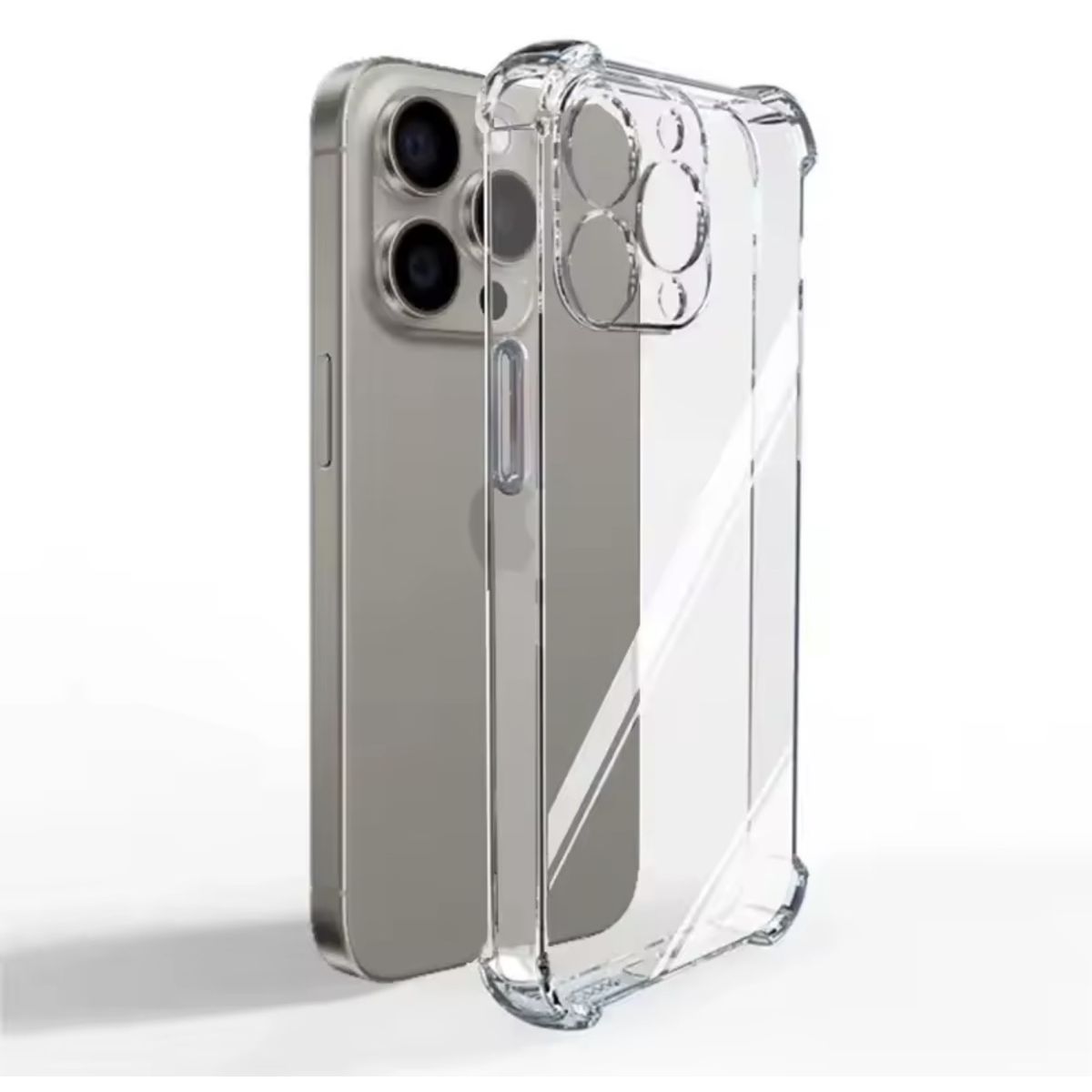 GENERICO - Carcasa Transparente Reforzada Para iPhone 14 Pro Max