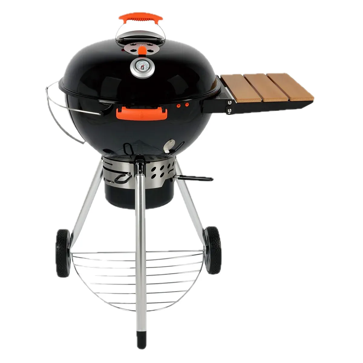 GENERICO - Parrilla Kettle Esmaltada - Rojo Acero inoxidable
