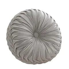 GENERICO - Cojin Velvet Redondo De Terciopelo Decorativo Elegante 37 cm