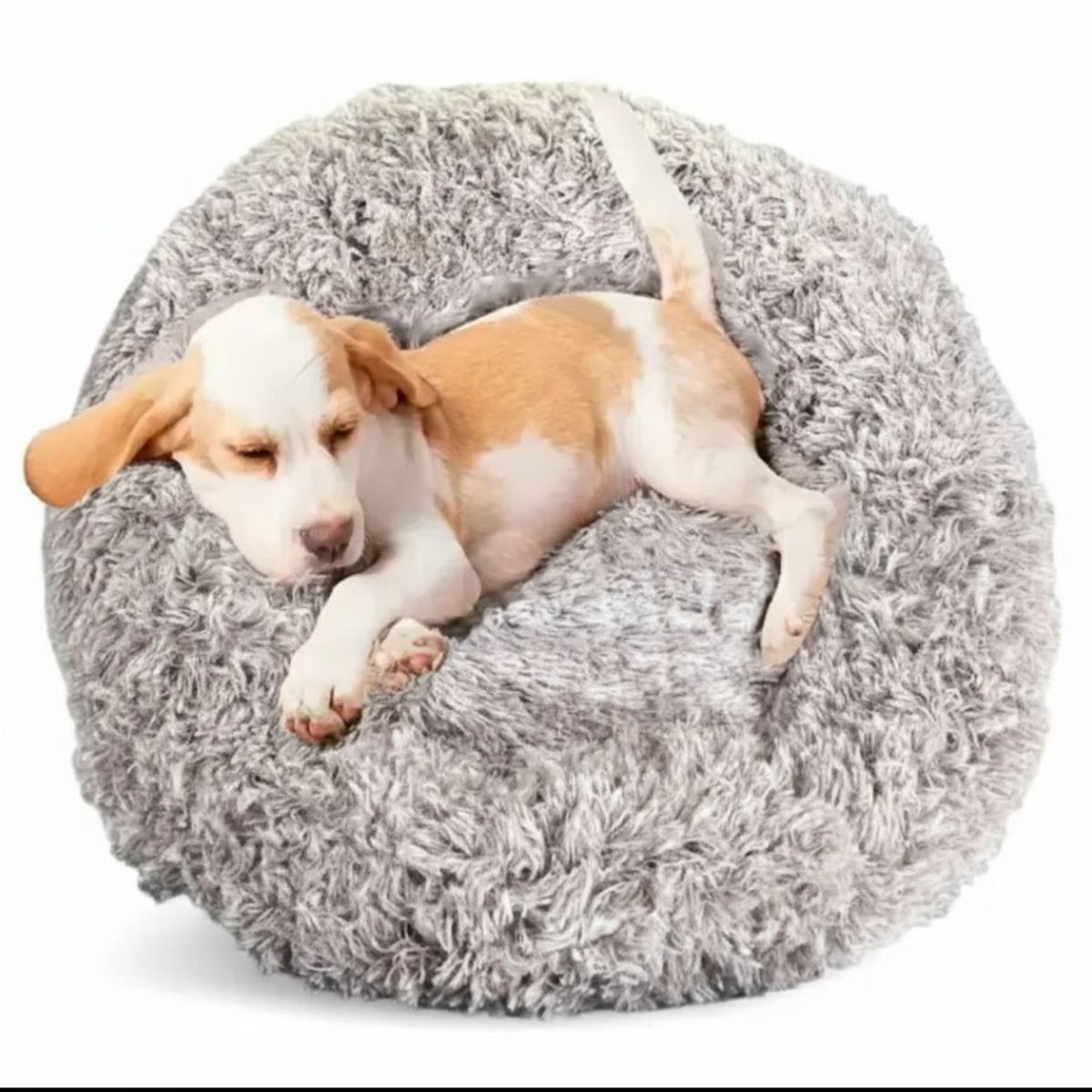 GENERICO - Cama Perro Mascota Antiestres Felpa Confortable 67cm