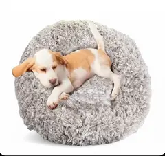GENERICO - Cama Perro Mascota Antiestres Felpa Confortable 67cm