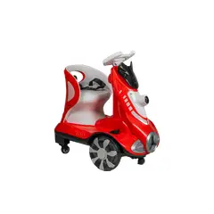 GENERICO - Moto Eléctrica Infantil 12V - Negro Plástico