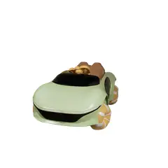 GENERICO - Auto Eléctrico Infantil con Burbujas - Negro Plástico