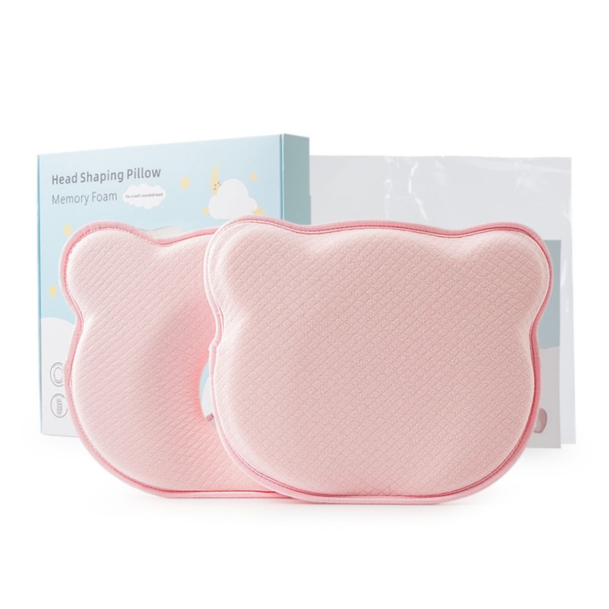 KINDA NICE - Almohada Cojín Para Bebe Anti-plagiocefalia Bebes Mimos