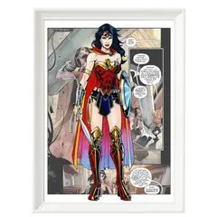 DECORACION CREATIVA - Set Cuadros DC - Heroes Originales Liga