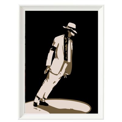 Imagen 2 del producto Set Cuadros Michael Jackson 3 - Marco Negro