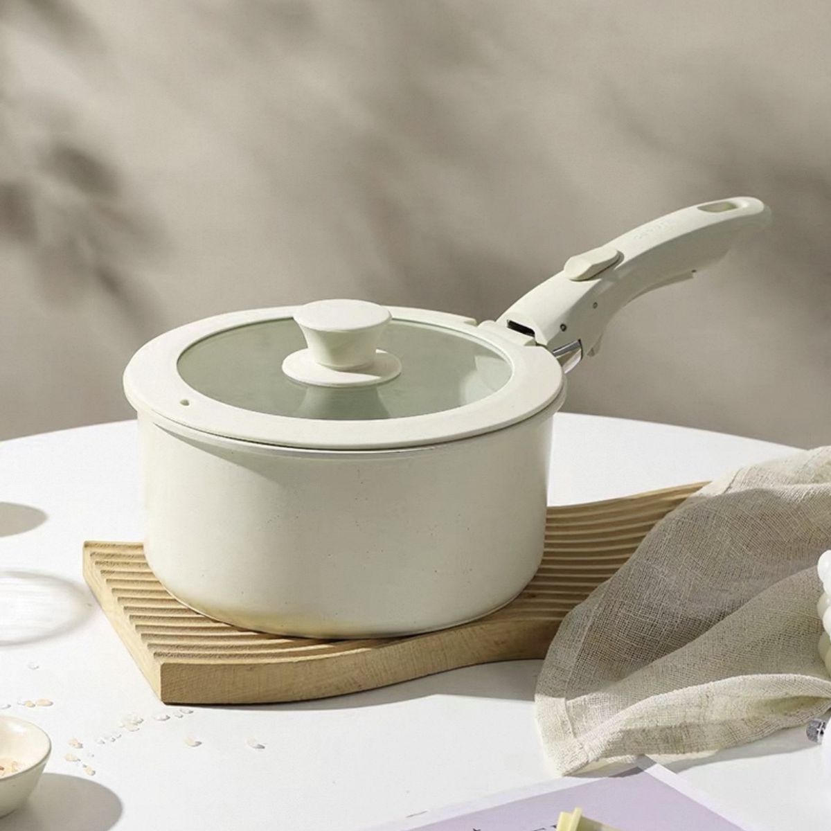 MOMO - Bateria Cocina Cacerolas De Ollas Acero Inoxidable 3pcs