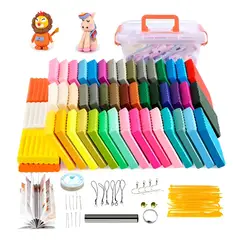 GENERICO - Plastilina De Arcilla Polimérica Creativa Para Niños 50 Colores