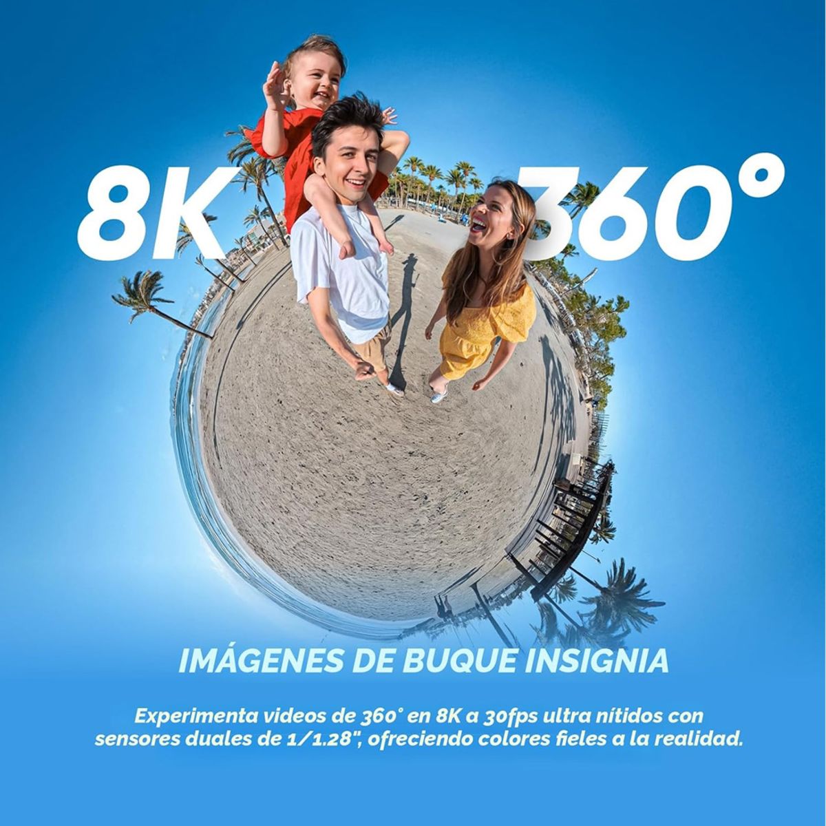 INSTA360 - Cámara de acción Insta360 X5 Paquete básico