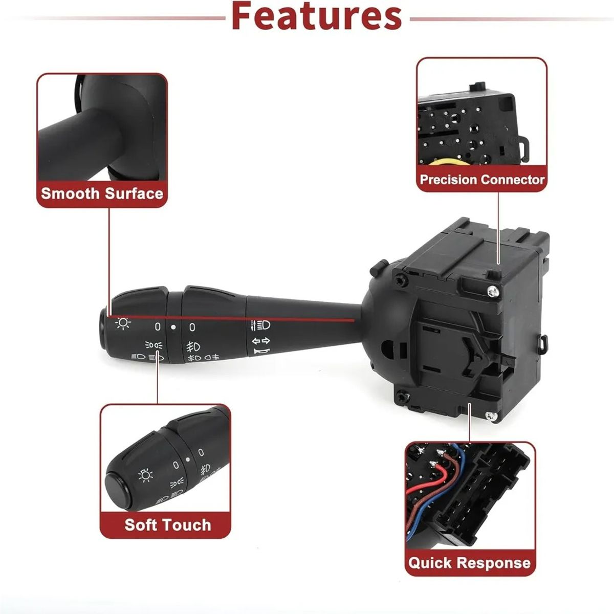 GENERICO - Telecomando Luces Para Renault Symbol 1.6 2012 2017