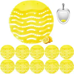 GENERICO - 10 Rejillas para Urinarios,Desodorizante y Antisalpicaduras