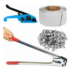 GENERICO - Enzunchadora Manual Sellador Zuncho Plástico Sellos