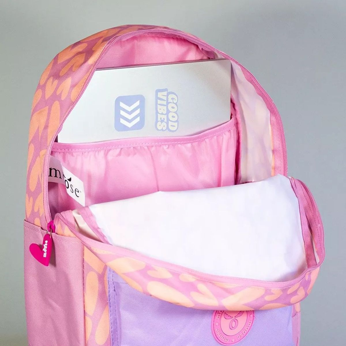 MOOSE - MOCHILA KIDS HEARTS MOOSE