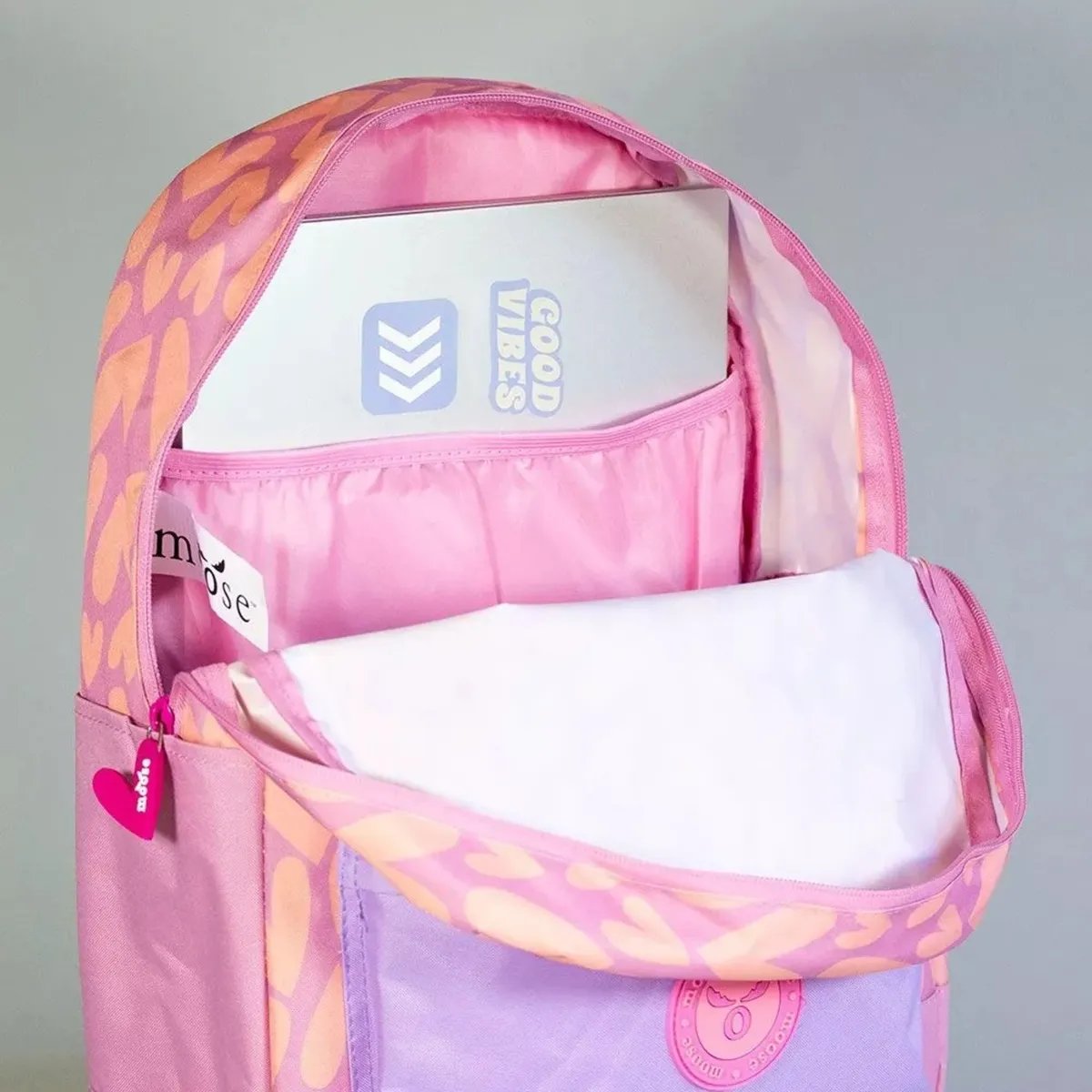 MOOSE - MOCHILA KIDS HEARTS MOOSE