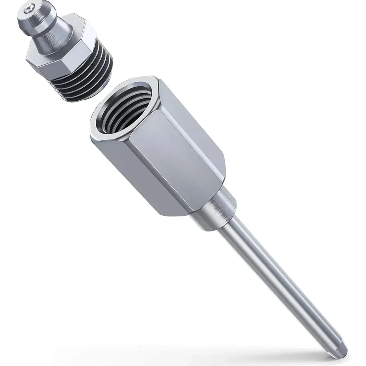 Agujas De Engrase Adaptador Boquilla Para Grasera 18 Npt, marca KUANGYE - Foto Principal