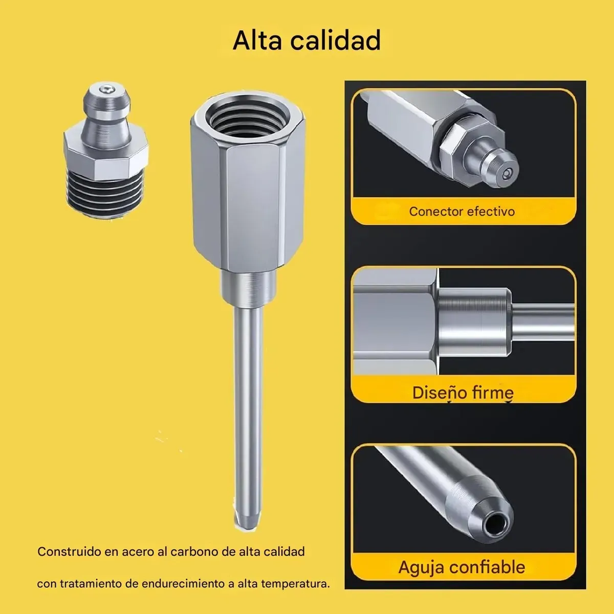 Agujas De Engrase Adaptador Boquilla Para Grasera 18 Npt, marca KUANGYE - Foto 2