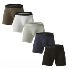 TIOZONEY - 5pcs Conjunto de ropa interior para hombre