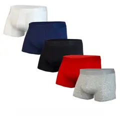 TIOZONEY - 5pcs Conjunto de ropa interior para hombre