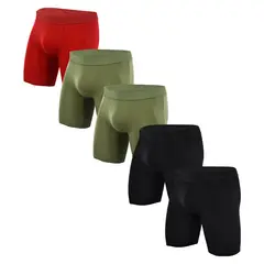 TIOZONEY - 5pcs Conjunto de ropa interior para hombre