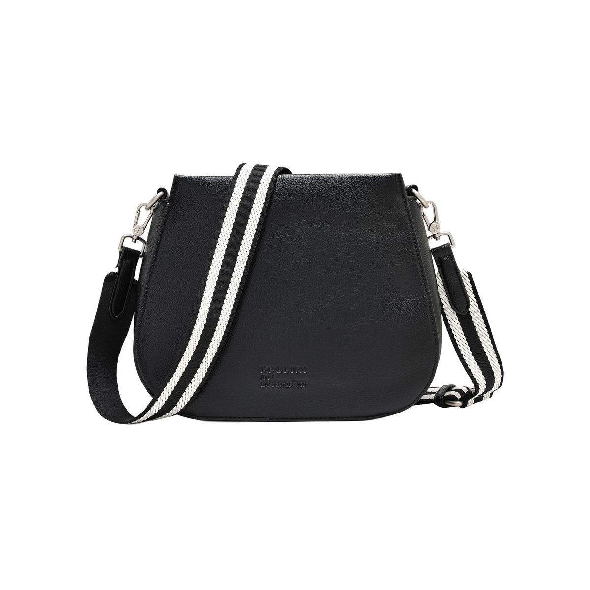 POLLINI - Cartera Bandolera Casual Negro Pollini