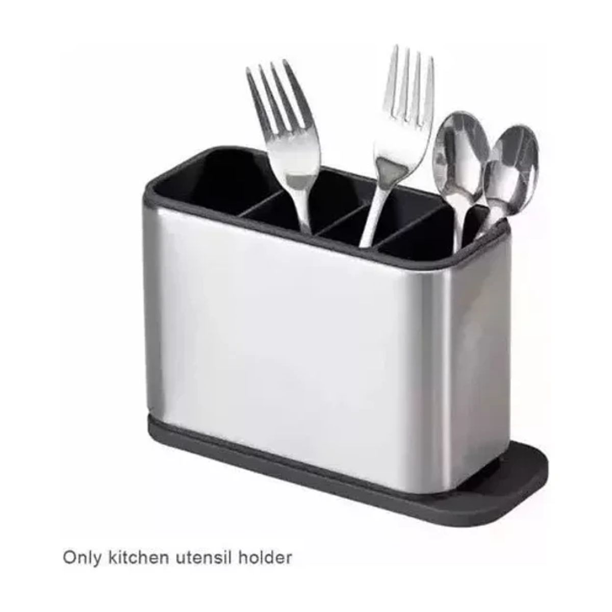 GENERICO - Soporte Para Utensilios De Cocina De Acero Inoxidable