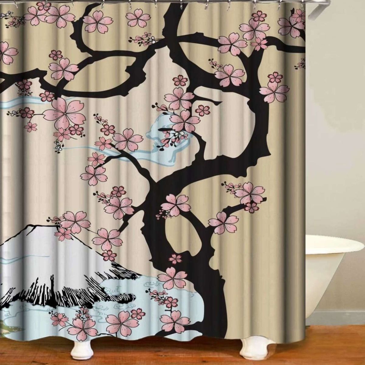 GENERICO - CORTINA DE BAÑO 180 cm