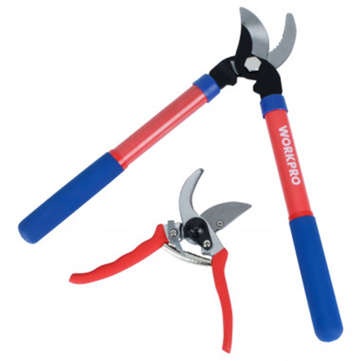 WORKPRO - Juego de tijeras de poda 2 piezas