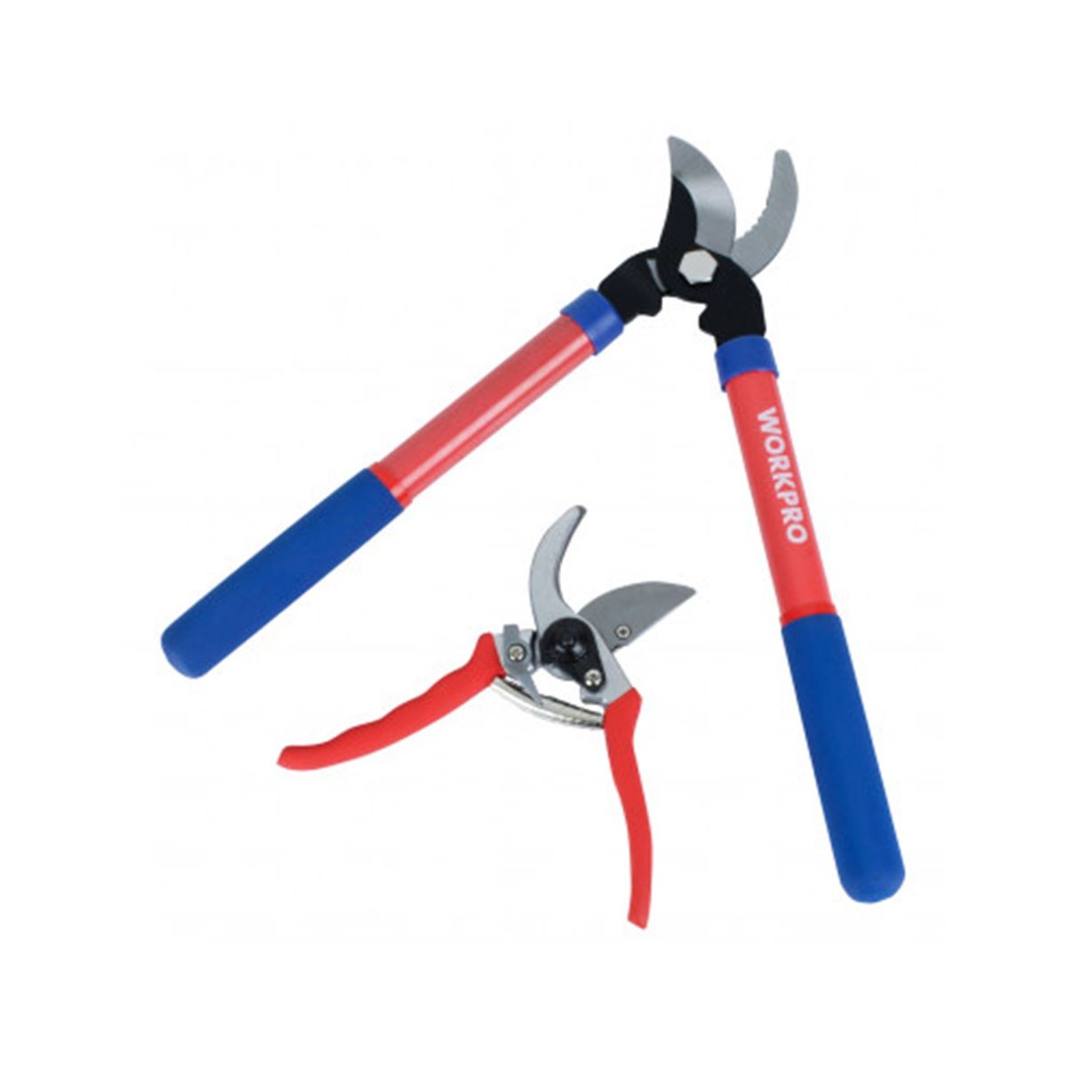 WORKPRO - Juego de tijeras de poda 2 piezas