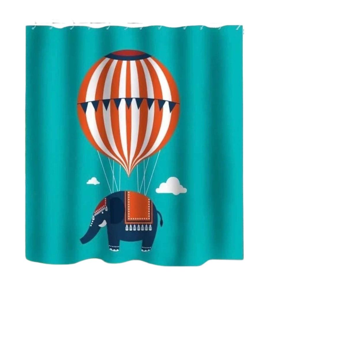 GENERICO - CORTINA DE BAÑO CON FORRO DE DUCHA 180 cm L6
