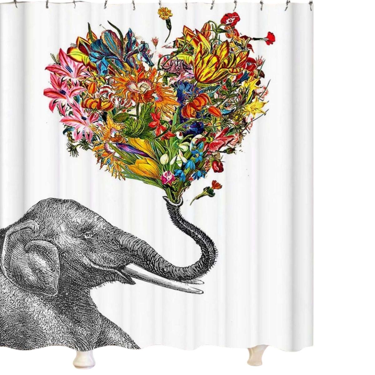 GENERICO - CORTINA DE BAÑO CON FORRO DE DUCHA 180 cm L10