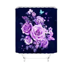 GENERICO - CORTINA DE BAÑO CON FORRO DE DUCHA 180 cm L48