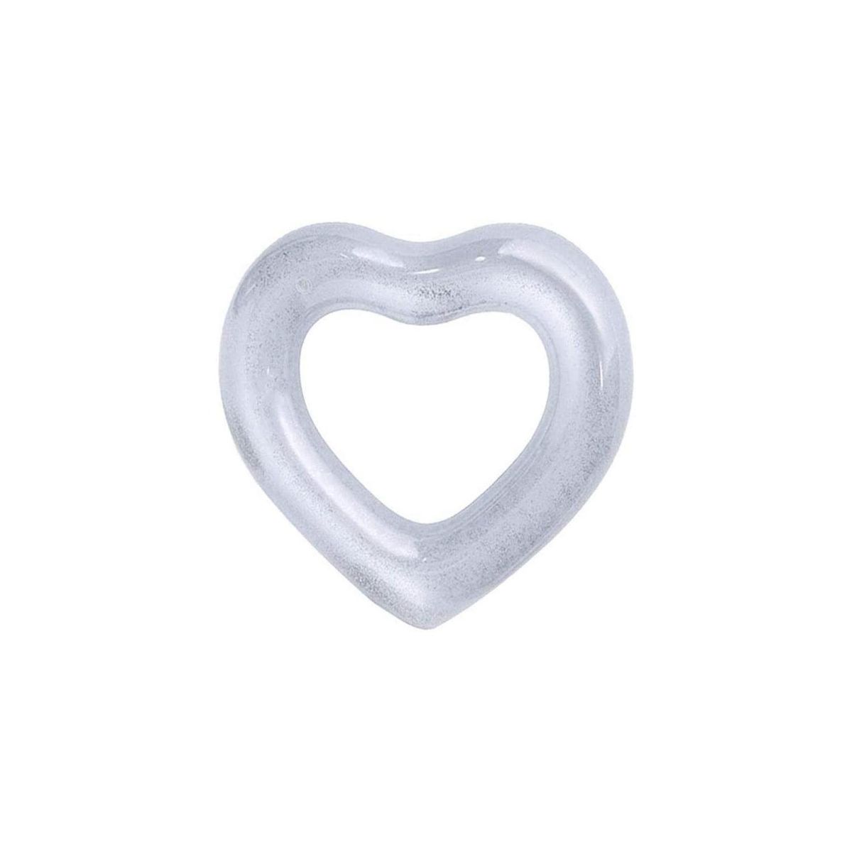 GENERICO - Flotador Corazón 90cms Plateado - SC