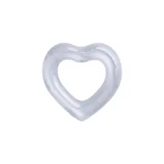 GENERICO - Flotador Corazón 90cms Plateado - SC