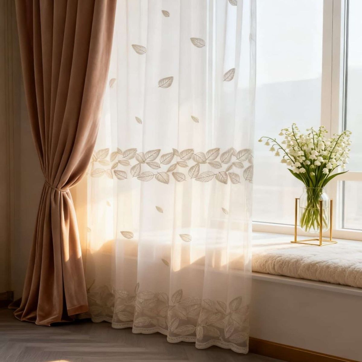 GENERICO - VELO VISILLO  DE LIVING 140x230 cm