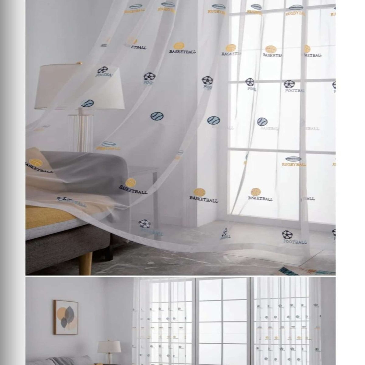 GENERICO - VELO VISILLO  DE LIVING 140x230 cm