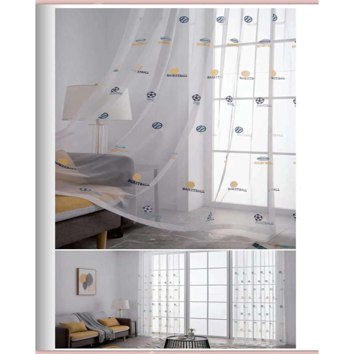 GENERICO - VELO VISILLO  DE LIVING 140x230 cm