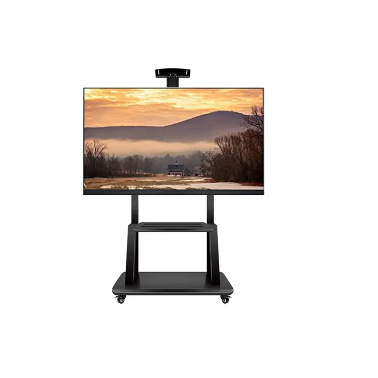 GENERICO Soporte Mini Pedestal Tv Móvil Con Ruedas Y Repisa 32 A 70 pulgadas 1700A