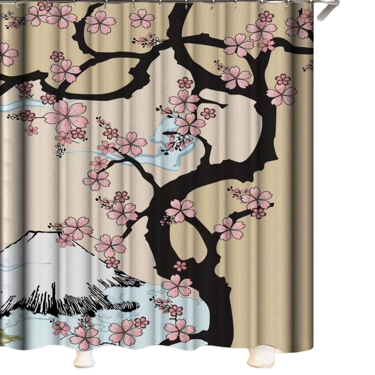 GENERICO - CORTINA DE BAÑO 180 cm