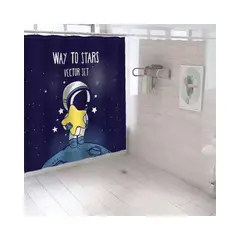 GENERICO - CORTINA DE BAÑO 180 cm