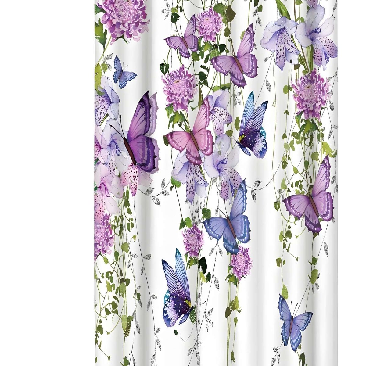 GENERICO - CORTINA DE BAÑO MAS FORRO DE DUCHA V8