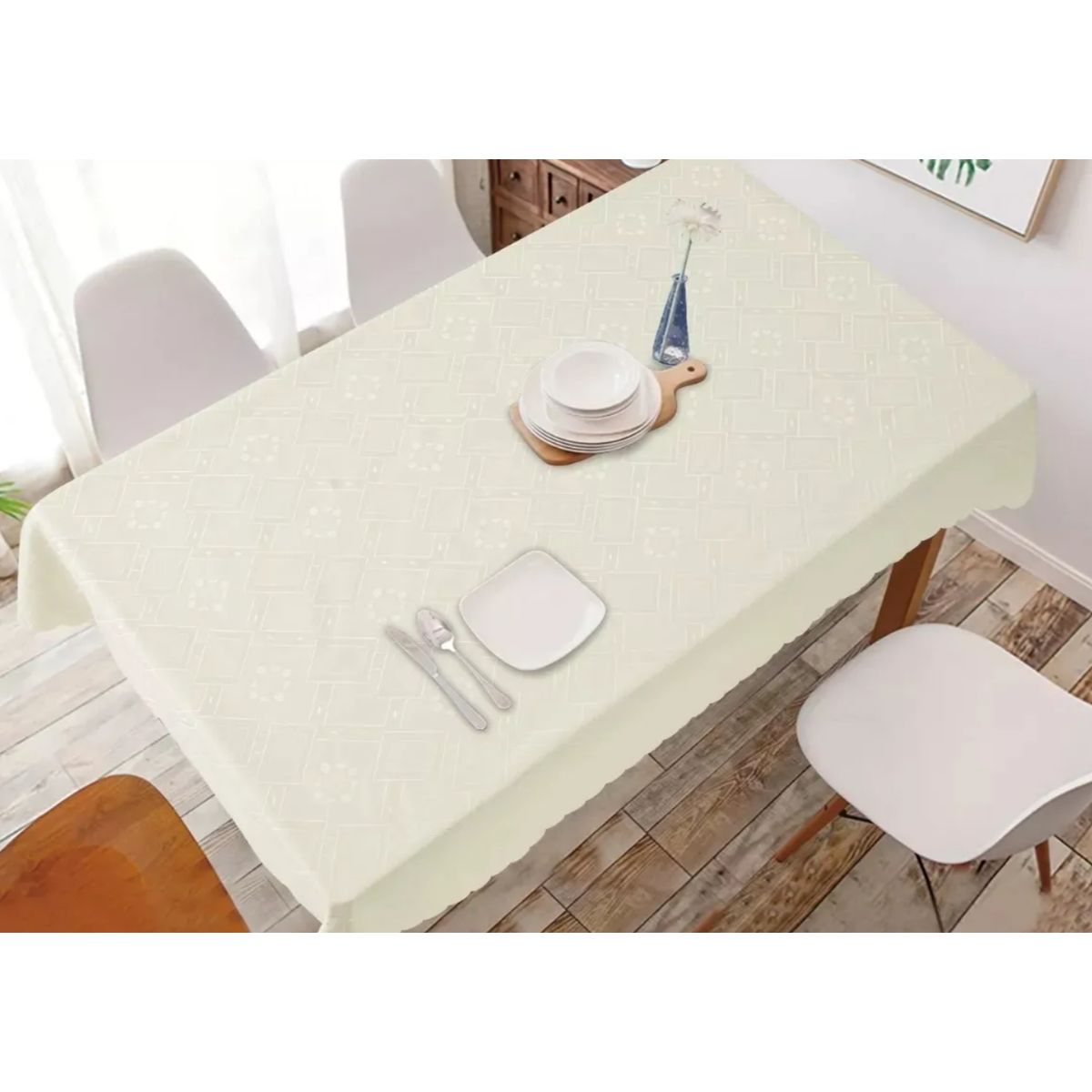 OKAY - Mantel Rectangular 140x220 Cm Colores - Con Disenos