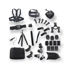GENERICO - Kit Accesorios Para Gopro Ciclista 30 Piezas