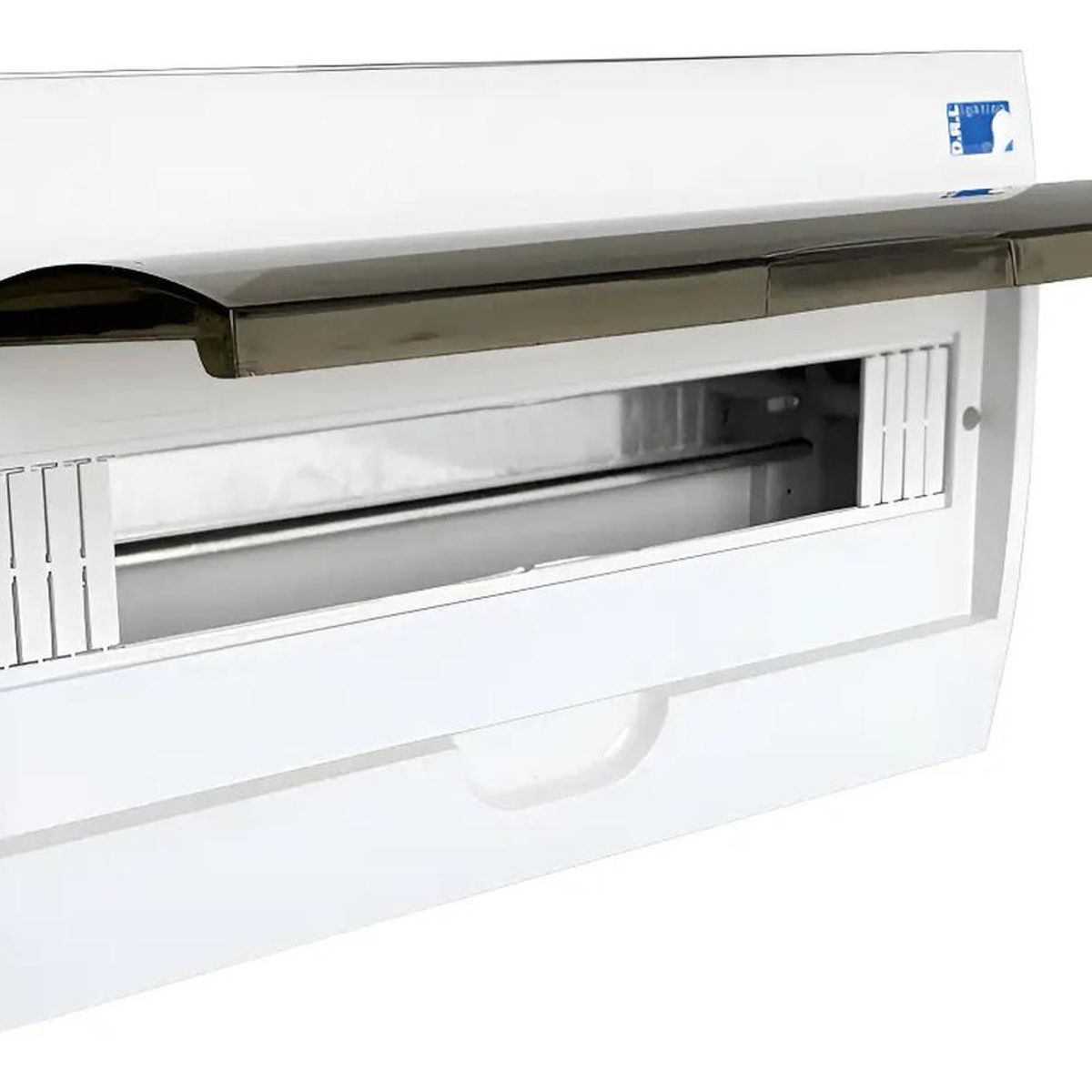 DRL - Tablero Eléctrico Sobreponer Drl 18 Modulos Tapa Clara Sec