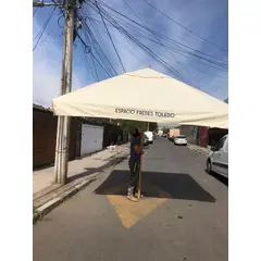 GENERICO - QUITASOL 4 METROS REDONDO CON BASE PIEDRA