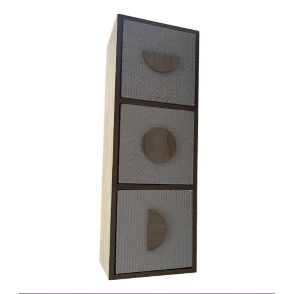 GENERICO - Mini Cajonera Decorativa Moderna De Madera 3 Niveles Agregar a favoritos