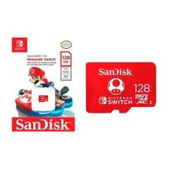 SANDISK - Tarjeta De Memoria Microsdxc 128gb Nintendo Switch